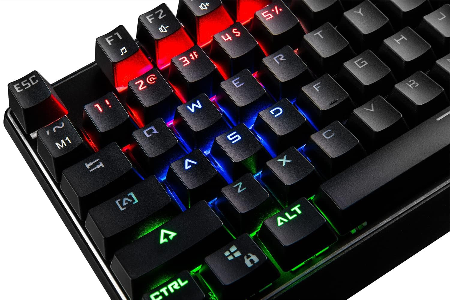 Klawiatura Modecom PRZEWODOWA MECHANICZNA Volcano Lanparty Biała RGB (brązowy przełącznik) K-MC-LANPARTY-U-RGB-BROWN-200, mechaniczna Klawiatura Modecom PRZEWODOWA MECHANICZNA Volcano Lanparty Biała RGB (brązowy przełącznik) K-MC-LANPARTY-U-RGB-BROWN-200, mechaniczna