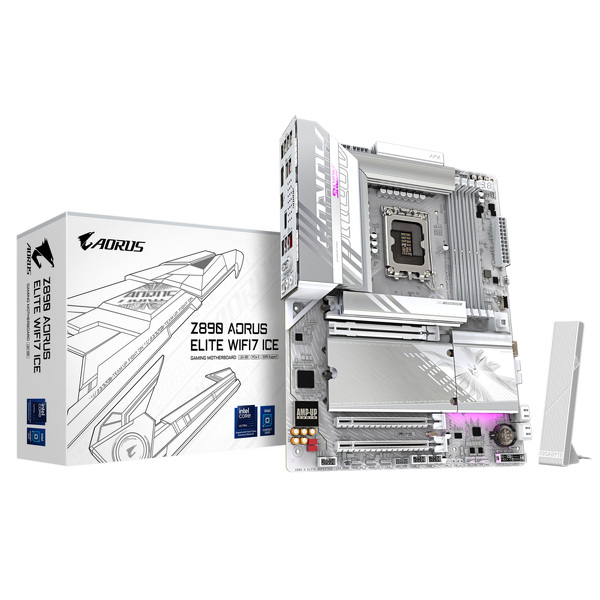 Zdjęcie produktu: Płyta główna Gigabyte Z890 AORUS ELITE WF7 ICE DDR5 LGA1851