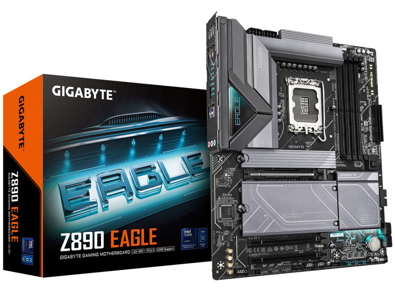 Zdjęcie produktu: Płyta główna Gigabyte Z890 EAGLE DDR5 LGA1851 Zdjęcie produktu: Płyta główna Gigabyte Z890 EAGLE DDR5 LGA1851