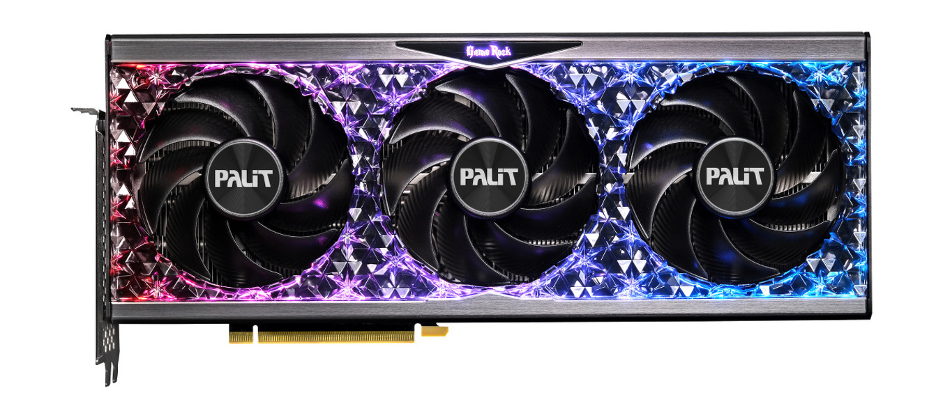 Zdjęcie produktu: Palit GeForce RTX 4080 Super GameRock OC 16GB GDDR6X DLSS 3 (NED4080S19T2-1030G) Zdjęcie produktu: Palit GeForce RTX 4080 Super GameRock OC 16GB GDDR6X DLSS 3 (NED4080S19T2-1030G)