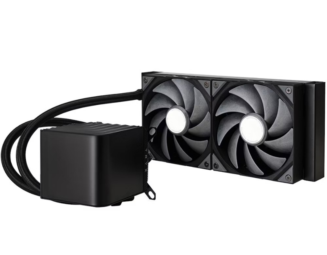 Chłodzenie wodne Tryx Panorama 240mm Black wyświetlacz 3D AMOLED (L-P240N-DS2M-G0K)