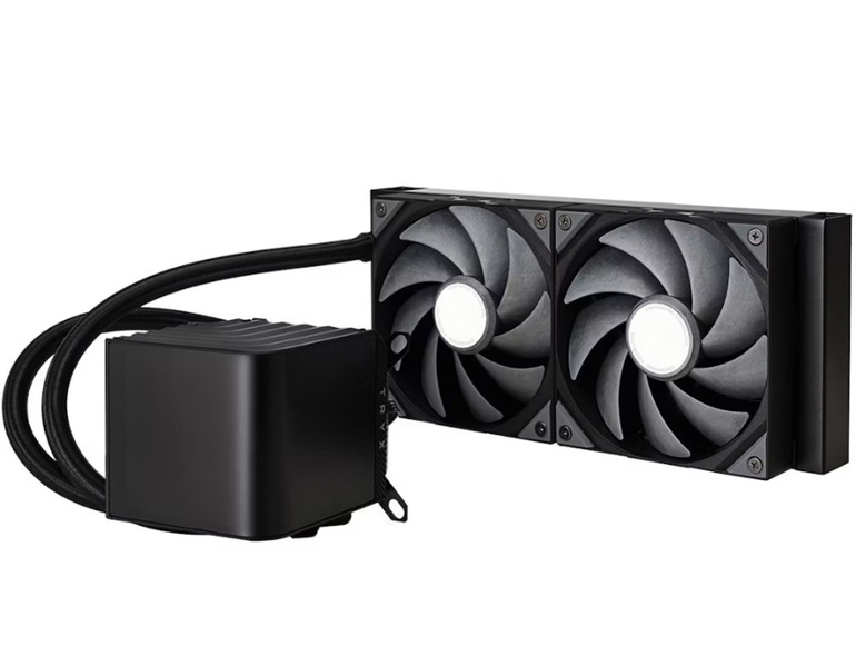 Zdjęcie produktu: Chłodzenie wodne Tryx Panorama 240mm Black wyświetlacz 3D AMOLED (L-P240N-DS2M-G0K)