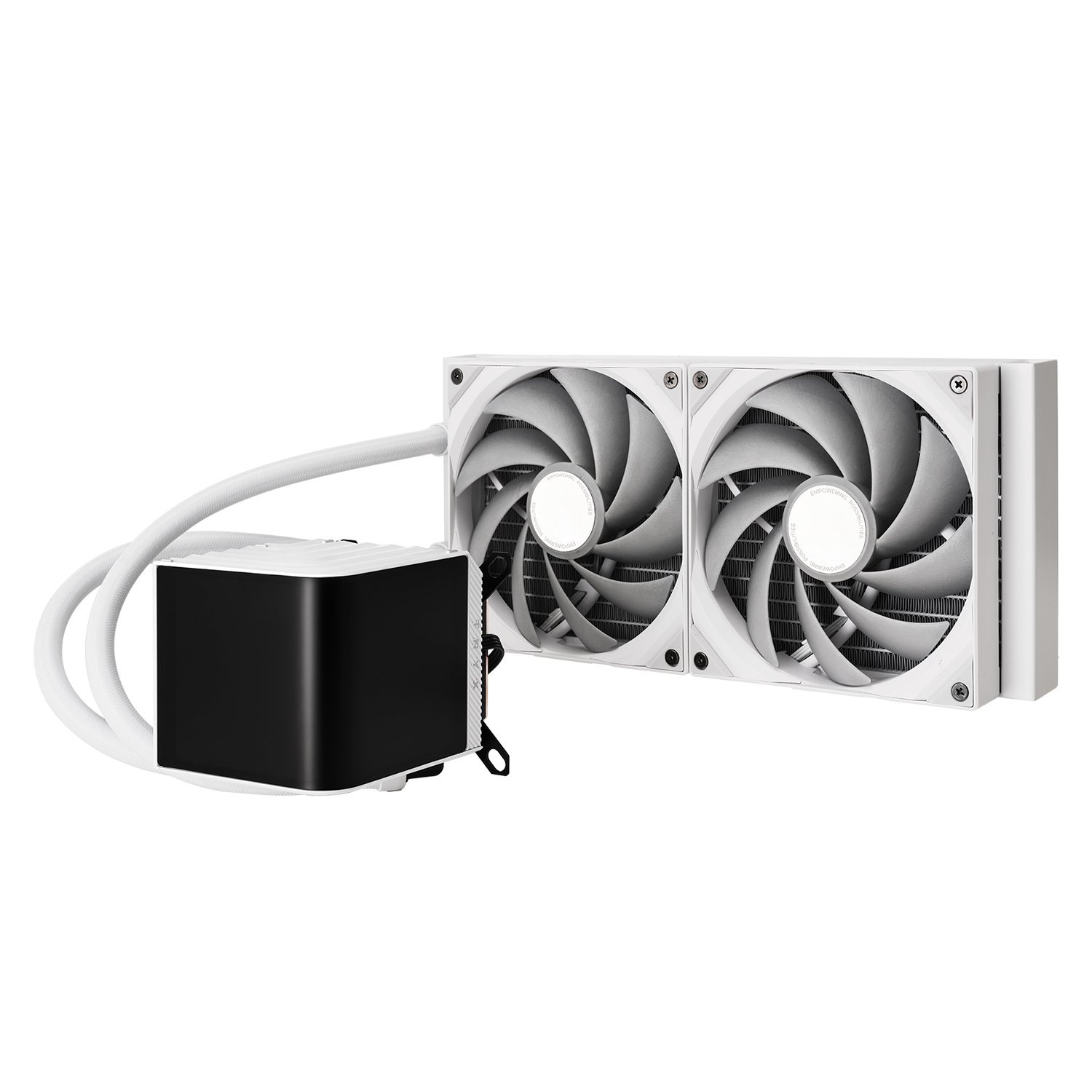 Chłodzenie wodne Tryx Panorama 280mm White wyświetlacz 3D AMOLED (L-P280N-DS2M-G0W)