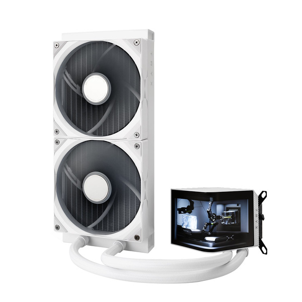 Zdjęcie produktu: Chłodzenie wodne Tryx Panorama 280mm White wyświetlacz 3D AMOLED (L-P280N-DS2M-G0W)
