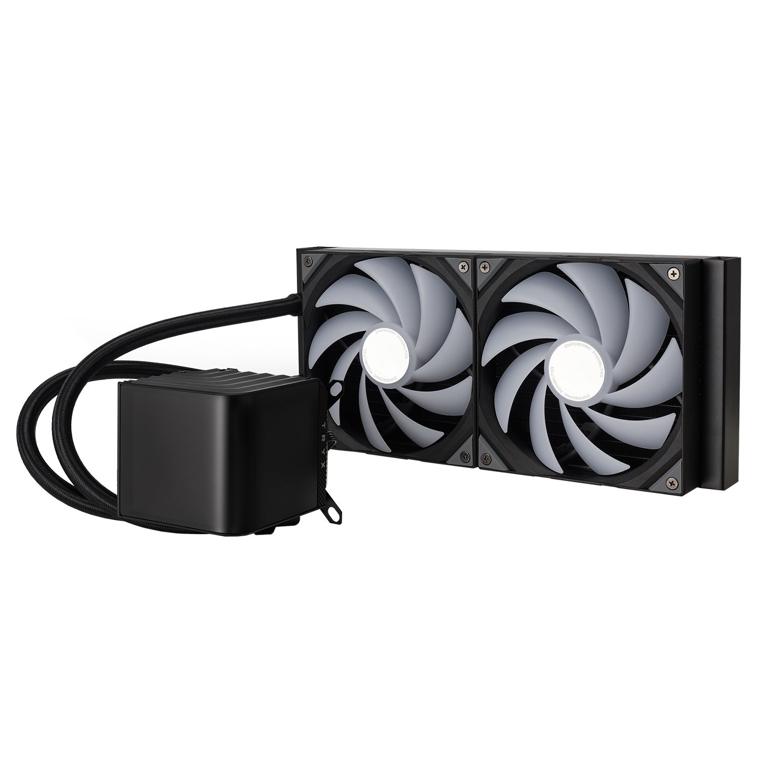 Chłodzenie wodne Tryx Panorama 280mm ARGB Black wyświetlacz 3D AMOLED (L-P280A-AS2M-G0K)