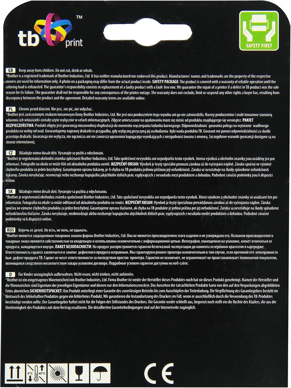 Zdjęcie produktu: TB Print Tusz do Brother LC123 TBB-LC123B BK