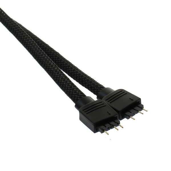 Zdjęcie produktu: XSPC przedłużacz kabla sygnałowego ARGB 5V 3-pin czarny 60cm Zdjęcie produktu: XSPC przedłużacz kabla sygnałowego ARGB 5V 3-pin czarny 60cm