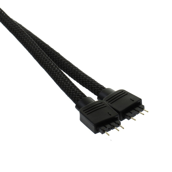 Zdjęcie produktu: XSPC przedłużacz kabla sygnałowego ARGB 5V 3-pin czarny 30cm