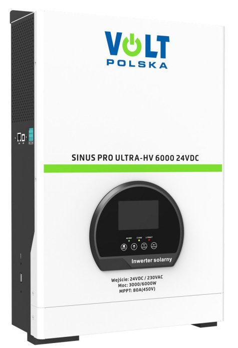 SINUS PRO ULTRA-HV 6000 24/230V 3000/6000W+ 80A MPPT 450V