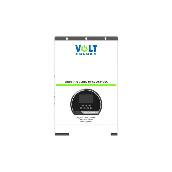 Zdjęcie produktu: SINUS PRO ULTRA-HV 6000 24/230V 3000/6000W+ 80A MPPT 450V