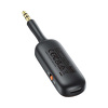 Miniatura zdjęcia: Nadajnik/odbiornik audio 2w1 Unitek Adapter Bluetooth 5.3 zasięg 10m czarny (B1111A01)
