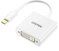 Miniatura zdjęcia: Adapter USB-C na DVI 1080P@60Hz, biały, 15cm Unitek (V1429A01)
