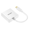 Miniatura zdjęcia: Adapter USB-C na DVI 1080P@60Hz, biały, 15cm Unitek (V1429A01)