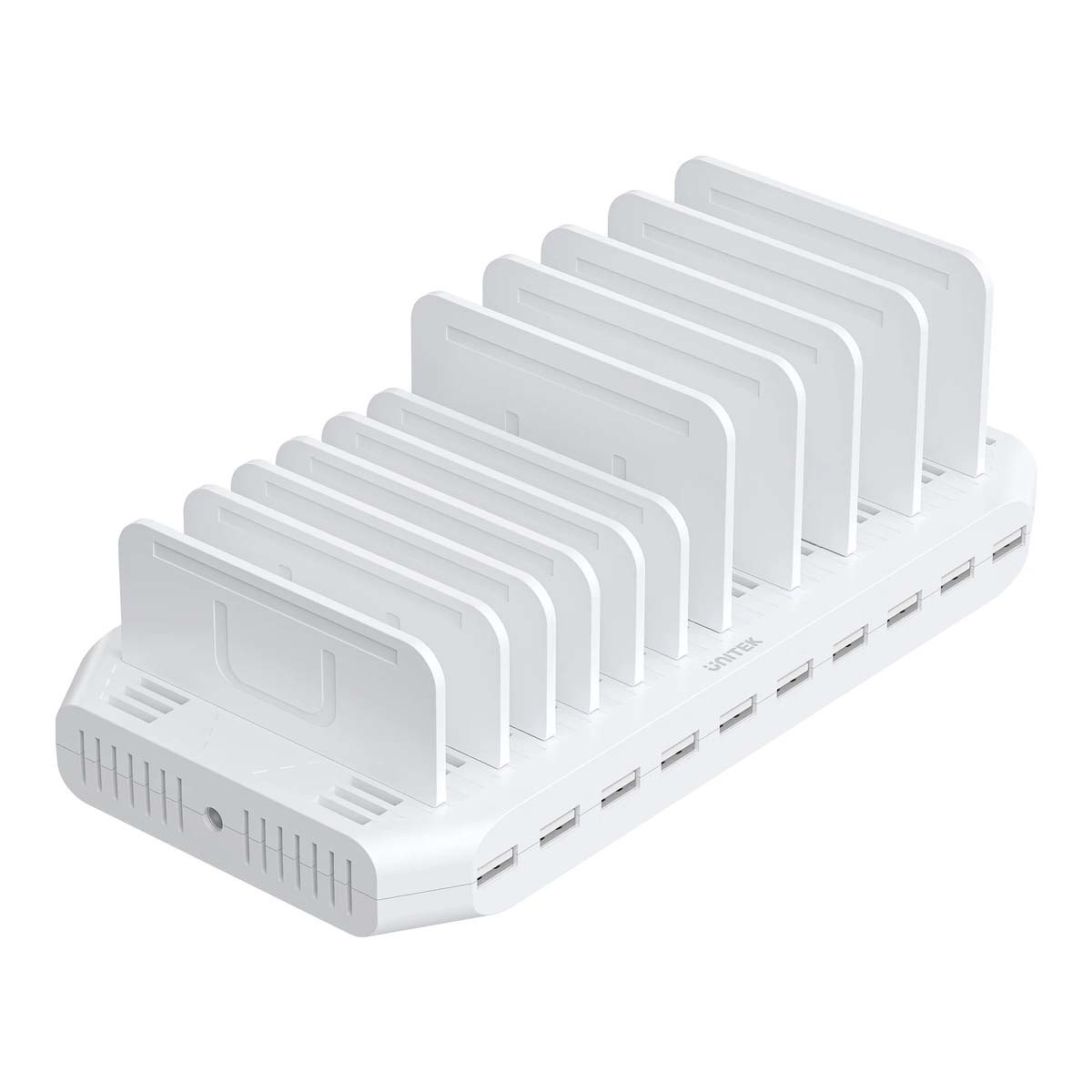 Stacja ładująca Unitek 10xUSB 2.4A 60W biała (Y-2190D01-EU)
