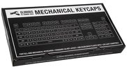 Miniatura zdjęcia: Keycapy nakładki Glorious ABS-Doubleshot 104 szt. black ANSI Layout US