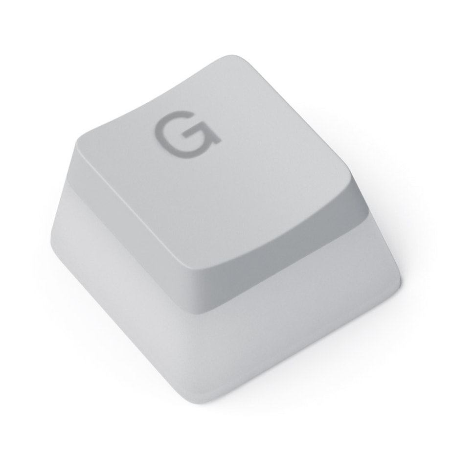 Glorious Aura Keycaps, 145 Keycaps, Layout US White