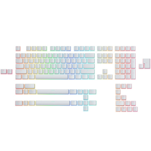 Zdjęcie produktu: Glorious Aura Keycaps, 145 Keycaps, Layout US White