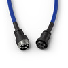 Miniatura zdjęcia: Glorious Kabel spiralny Cobalt, USB-C na USB-A, spiralny, 1,37 m, niebieski