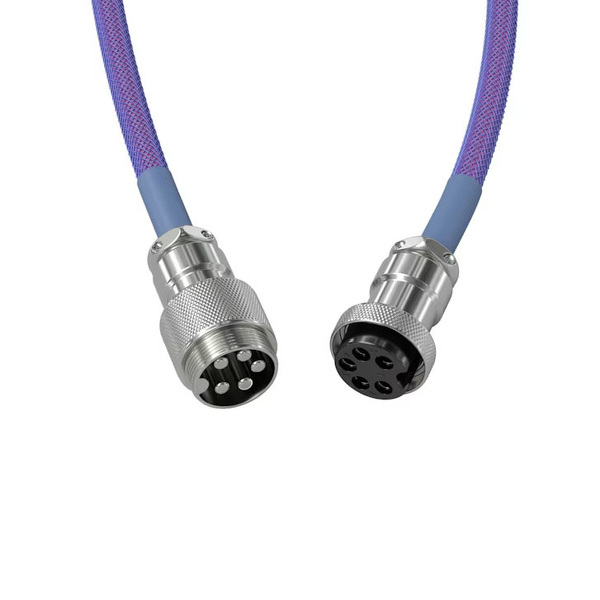 Zdjęcie produktu: Glorious Coiled Cable Nebula, kabel USB-C na USB-A spiralny