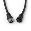 Miniatura zdjęcia: Glorious Kabel spiralny Phantom Black, kabel USB-C na USB-A spiralny, 1,37 m czarny