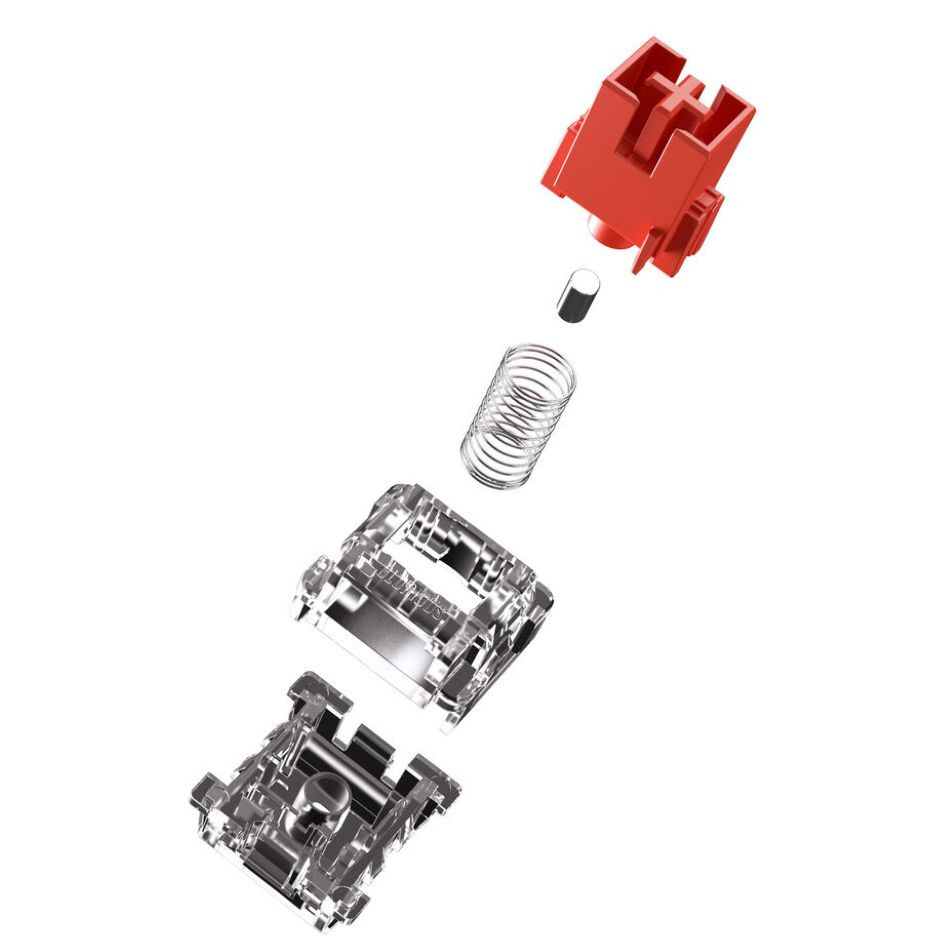 Glorious Fox HE Standard Switche, Efekt Halla, linear, MX-Stem, 45g, nasmarowane, 36 sztuk