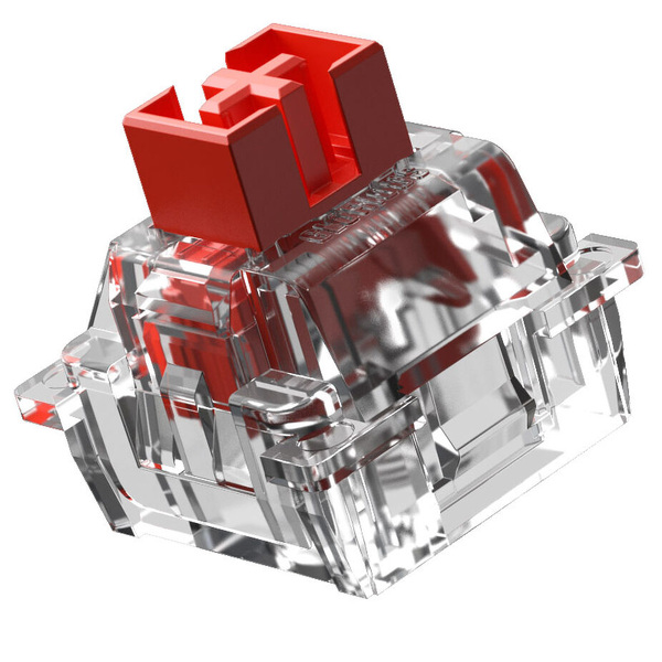 Zdjęcie produktu: Glorious Fox HE Standard Switche, Efekt Halla, linear, MX-Stem, 45g, nasmarowane, 36 sztuk