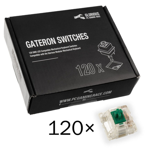 Zdjęcie produktu: Glorious Switche Gateron Red (120 sztuk)