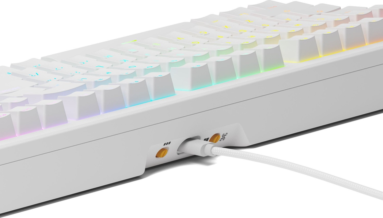 Glorious GMMK 3 Klawiatura gamingowa 100%, Pre-Built, ANSI (US), Switche Fox White