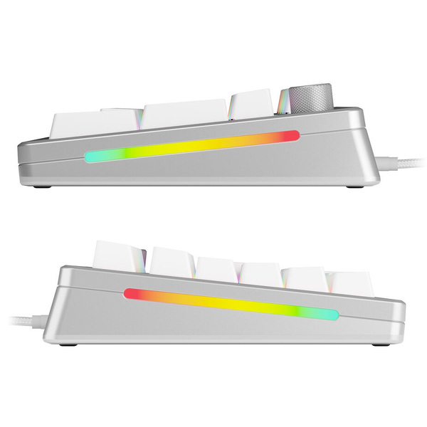 Zdjęcie produktu: Glorious GMMK 3 Pro Klawiatura gamingowa 100%, Pre-Built, ANSI (US), Switche Fox Silver