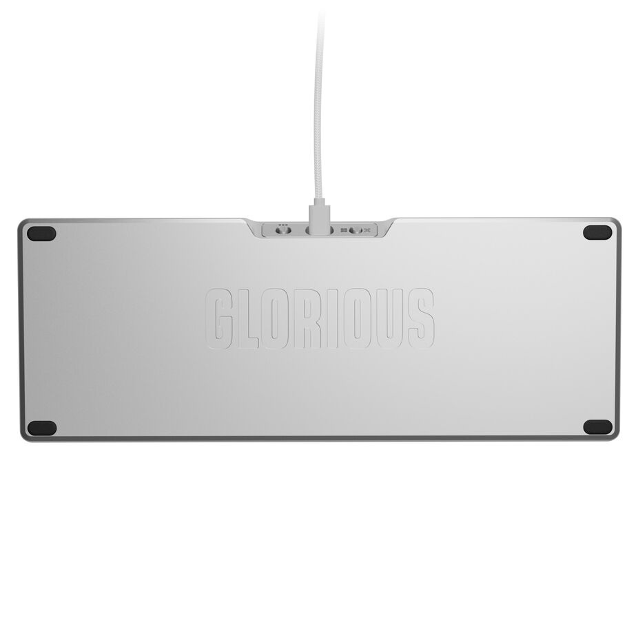 Glorious GMMK 3 Pro Klawiatura gamingowa 65%, Barebone, Layout ANSI Silver