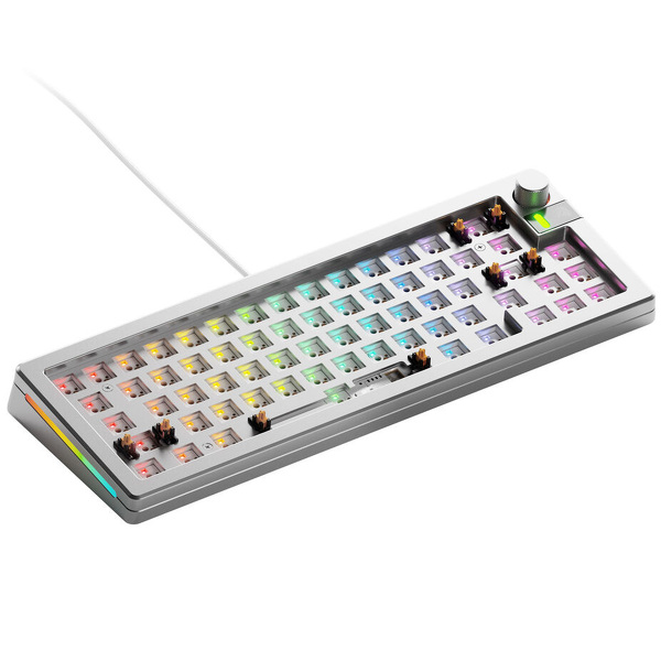 Zdjęcie produktu: Glorious GMMK 3 Pro Klawiatura gamingowa 65%, Barebone, Layout ANSI Silver