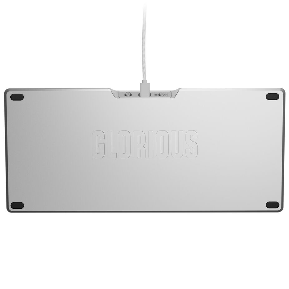 Glorious GMMK 3 Pro Klawiatura gamingowa 75%, Pre-Built, ANSI (US), Switche Fox Silver