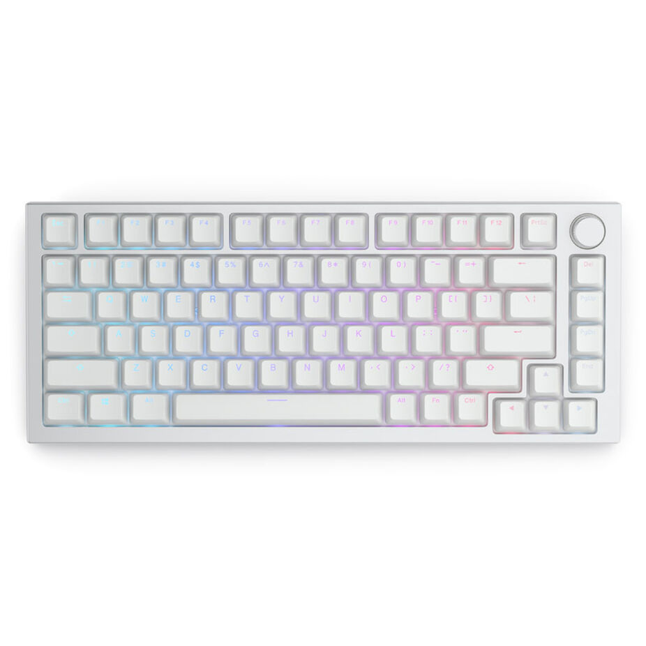 Glorious GMMK ABS Doubleshot V2 US Base Kit White