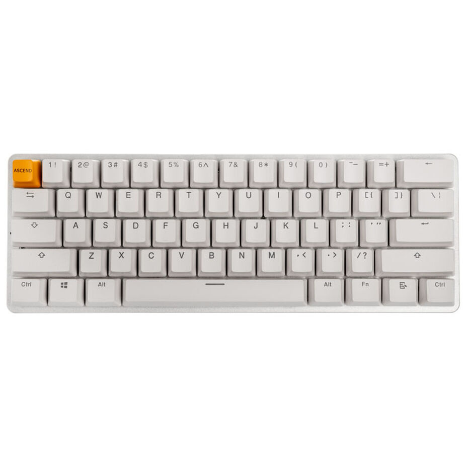 Glorious GMMK Compact White Ice Edition, Gateron-Brown, Layout US Glorious GMMK Compact White Ice Edition, Gateron-Brown, Layout US