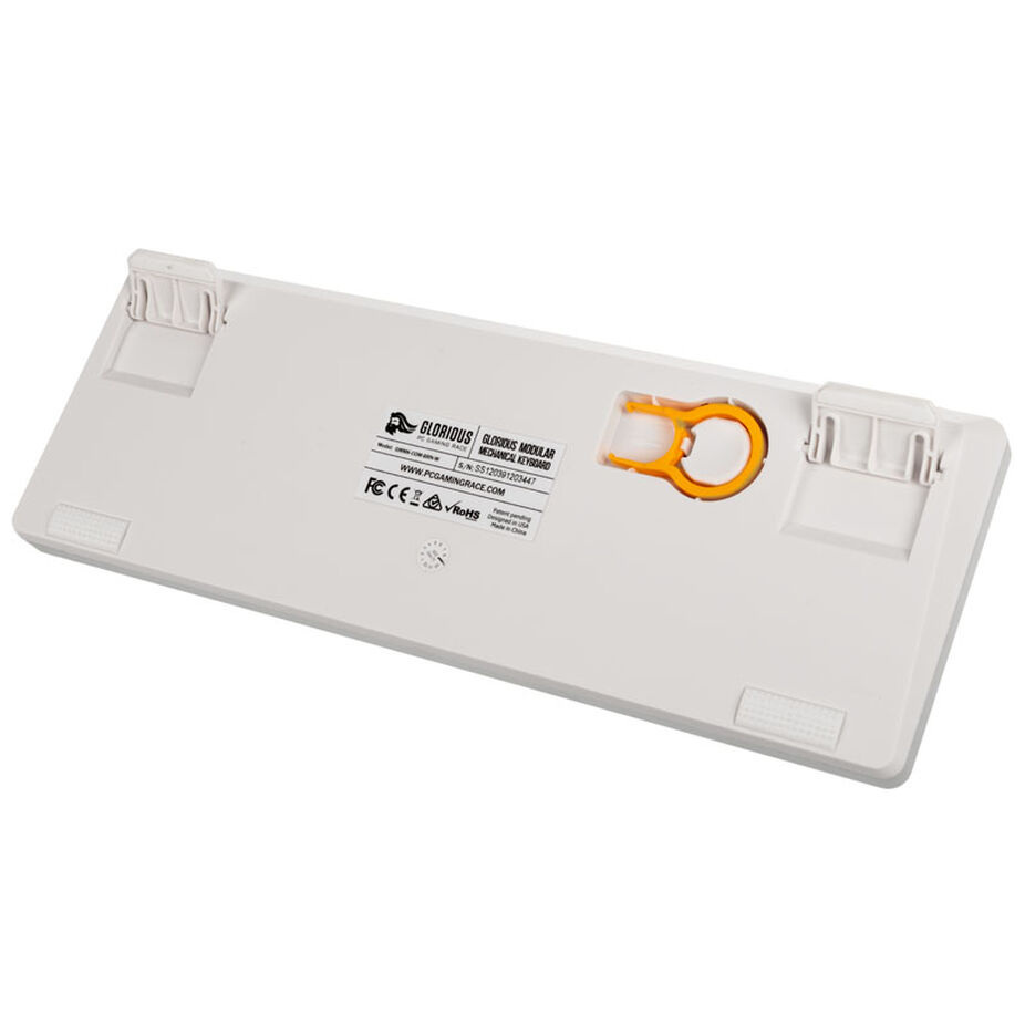 Glorious GMMK Compact White Ice Edition, Gateron-Brown, Layout US Glorious GMMK Compact White Ice Edition, Gateron-Brown, Layout US