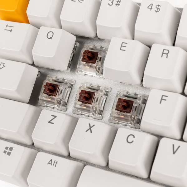 Zdjęcie produktu: Glorious GMMK Compact White Ice Edition, Gateron-Brown, Layout US Zdjęcie produktu: Glorious GMMK Compact White Ice Edition, Gateron-Brown, Layout US