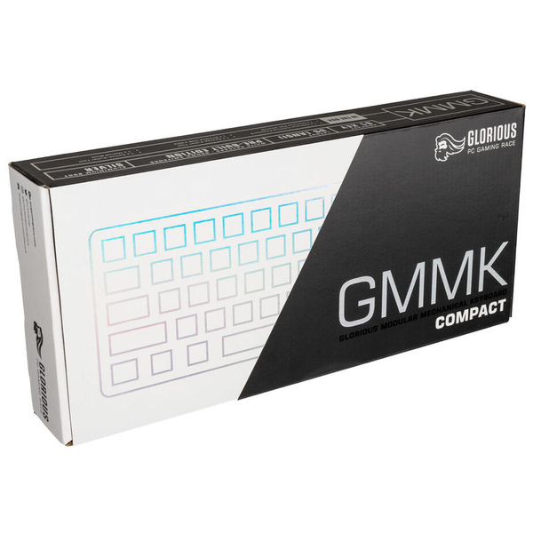 Zdjęcie produktu: Glorious GMMK Compact White Ice Edition, Gateron-Brown, Layout US Zdjęcie produktu: Glorious GMMK Compact White Ice Edition, Gateron-Brown, Layout US