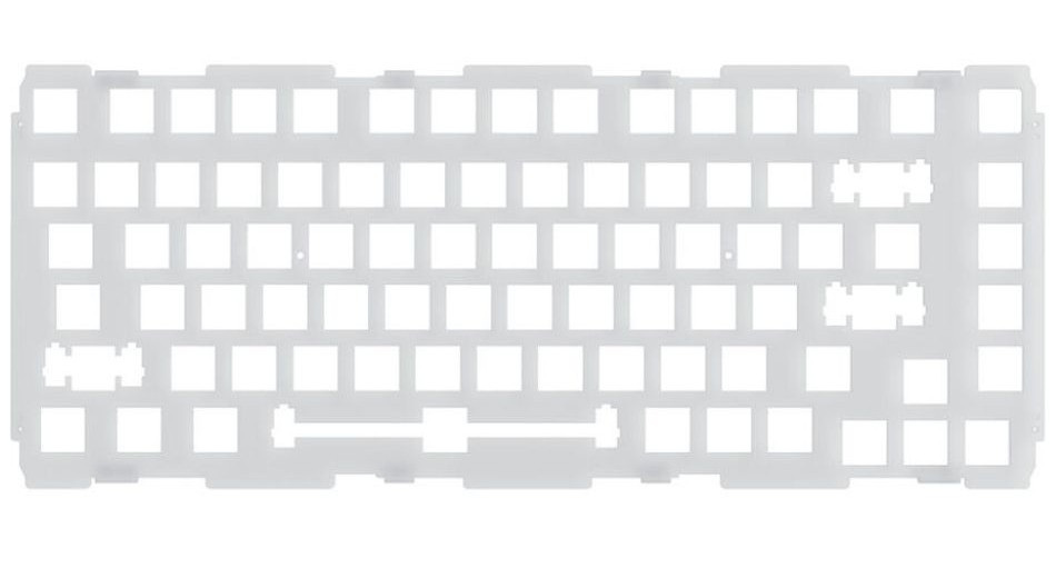 Glorious GMMK Pro 75% Switch Plate, Polycarbonat, ANSI