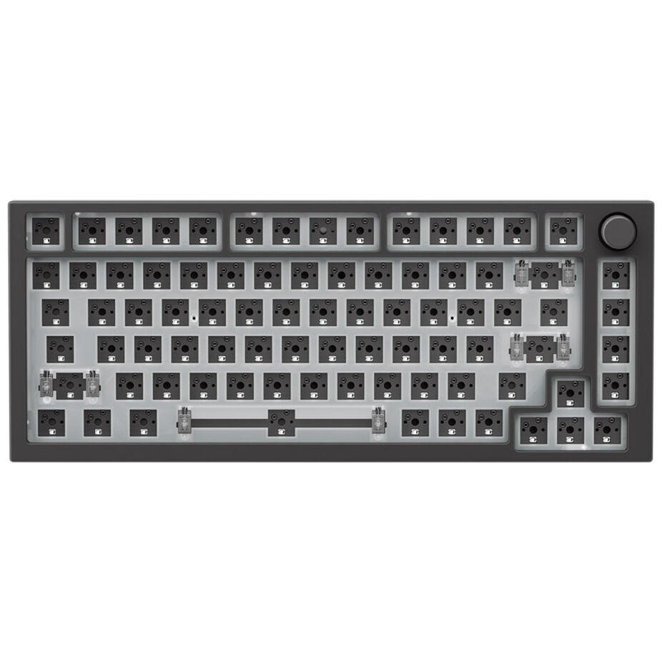Glorious GMMK Pro 75% Switch Plate, Polycarbonat, ANSI