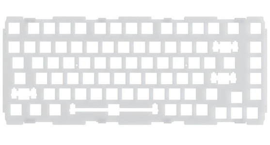 Miniatura produktu: Glorious GMMK Pro 75% Switch Plate, Polycarbonat, ANSI