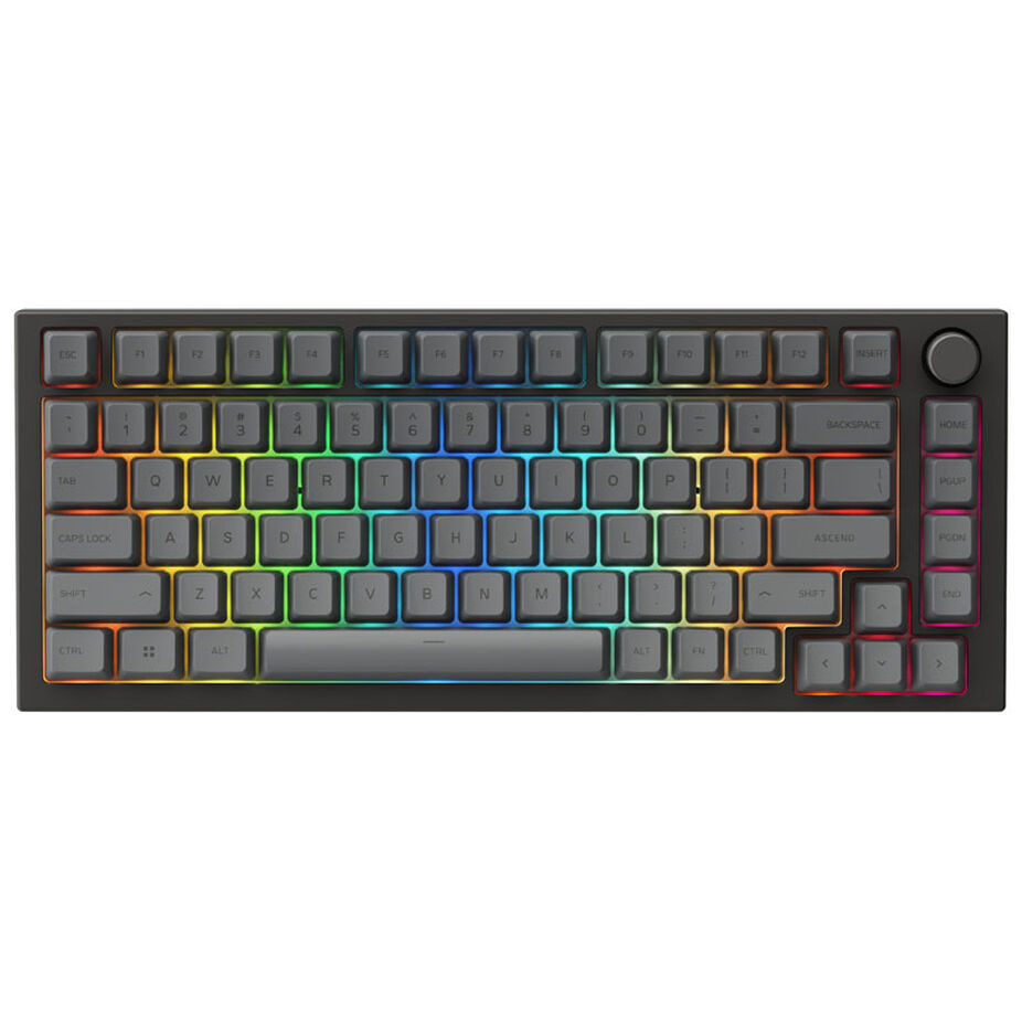 Glorious GMMK Pro Black Slate 75% Klawiatura TKL Barebone, Layout ANSI Black