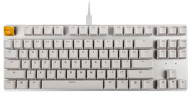 Miniatura zdjęcia: Glorious GMMK TKL White Ice Edition, Gateron-Brown, Layout US