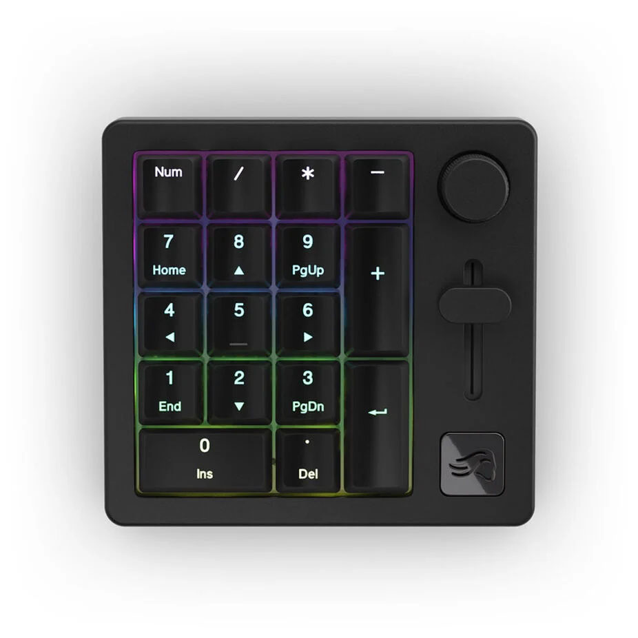 Glorious GMMK Wireless Numpad, Switche Fox Black