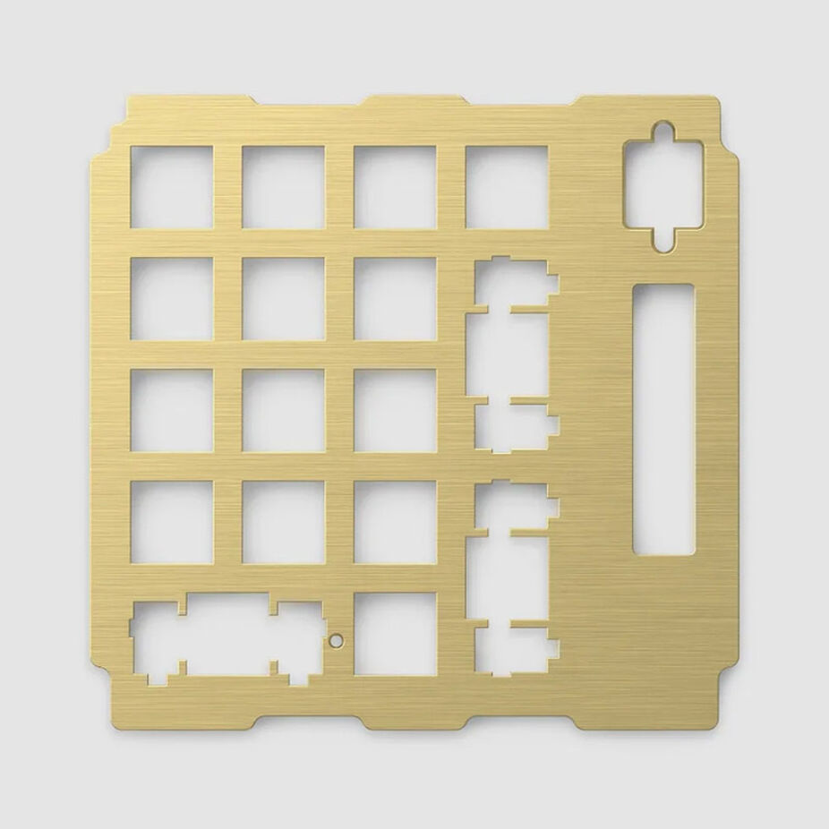 Glorious GMMK Wireless Numpad Switch Plate, Messing