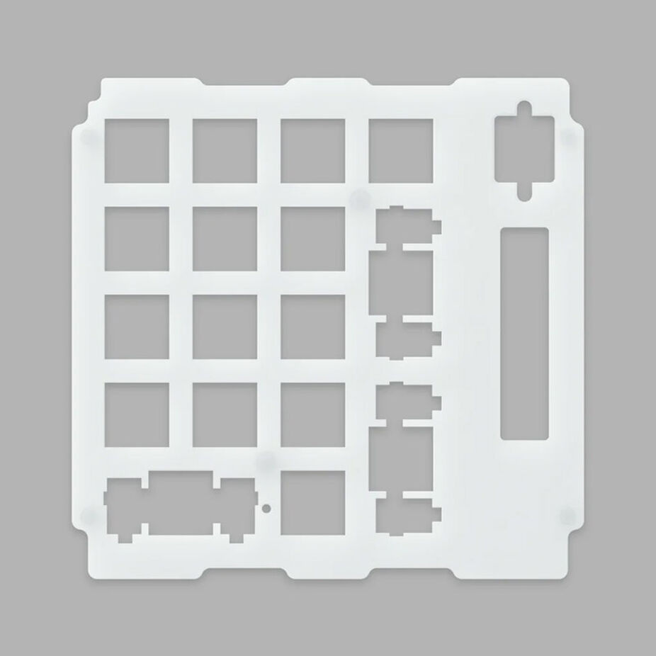 Glorious GMMK Wireless Numpad Switch Plate, Polycarbonate Glorious GMMK Wireless Numpad Switch Plate, Polycarbonate