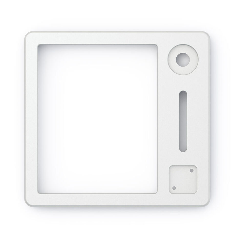 Glorious GMMK Wireless Numpad Top Frame, E-White Glorious GMMK Wireless Numpad Top Frame, E-White