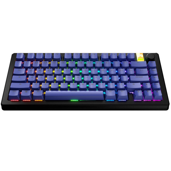 Zdjęcie produktu: Glorious GPBT Basics Keycaps, ANSI Layout (US), PBT, Dye-Sub, Mana Blue