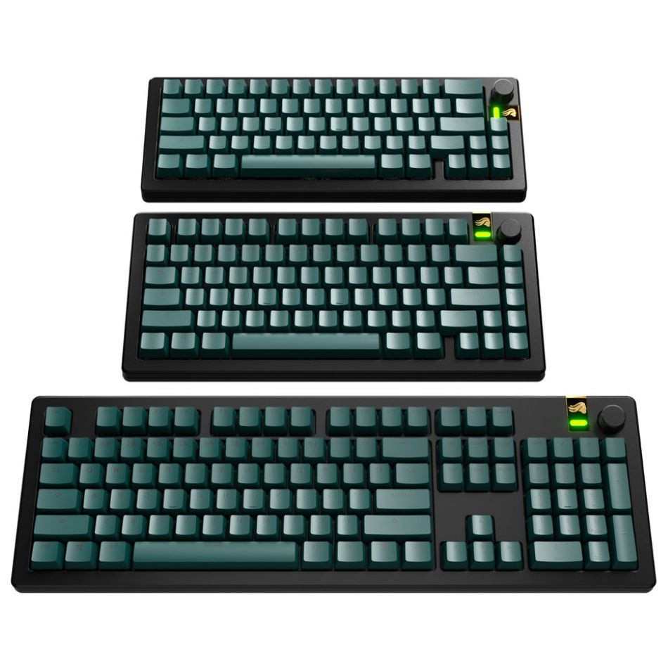 Glorious GPBT Basics Keycaps, ANSI Layout (US), PBT, Dye-Sub, Totem Green Glorious GPBT Basics Keycaps, ANSI Layout (US), PBT, Dye-Sub, Totem Green