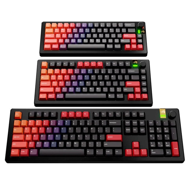 Zdjęcie produktu: Glorious GPBT Gradient Keycaps, ANSI Layout (US), PBT, Dye-Sub, Celestial Fire Zdjęcie produktu: Glorious GPBT Gradient Keycaps, ANSI Layout (US), PBT, Dye-Sub, Celestial Fire