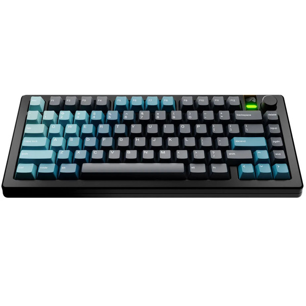 Zdjęcie produktu: Glorious GPBT Gradient Keycaps, ANSI Layout (US), PBT, Dye-Sub, Celestial Ice